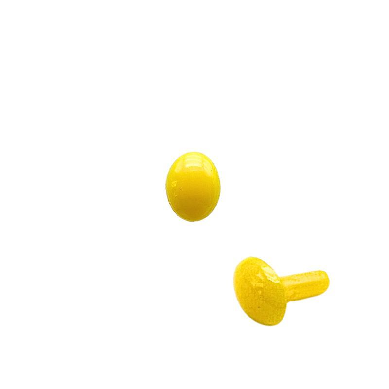 Oval pie recto mango ojo nariz poke fieltro de lana Twist stick DIY muñeca hecha a mano Accesorios