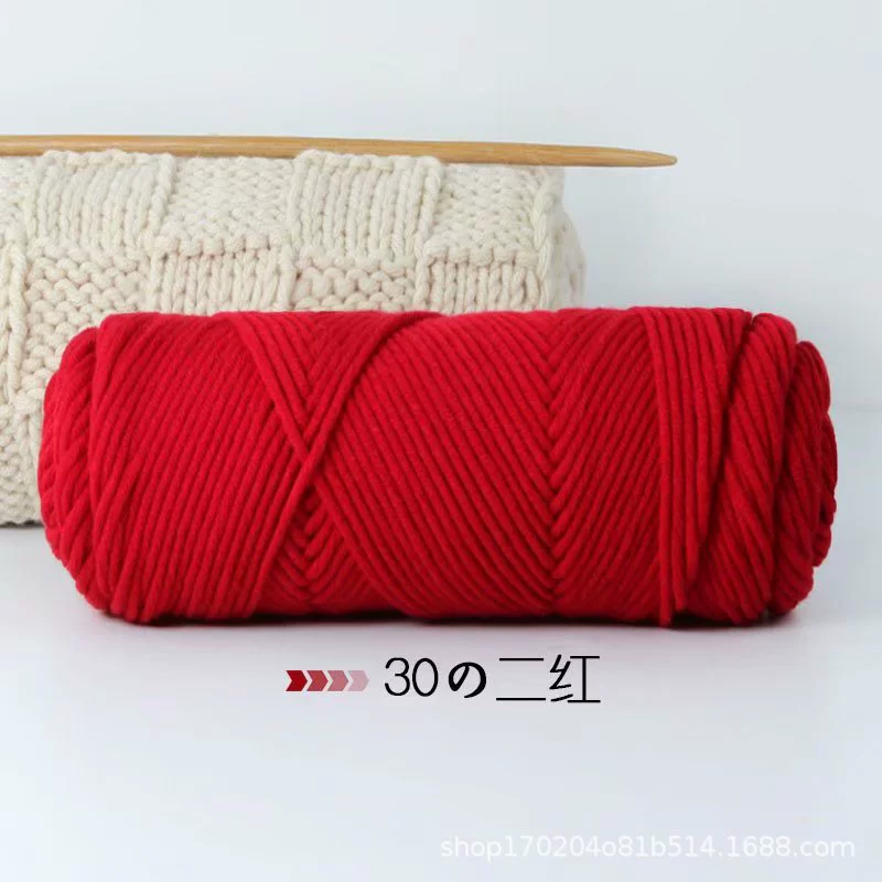 Хлопковая пряжа с tufting 8*7S, узлы для DIY ковров и ковриков, многоцветная палитра 70+ оттенков