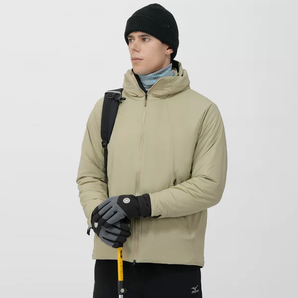 Dijia alternative 2026 new winter men's hooded warm cotton jacket outdoor windproof lightweight sports coat