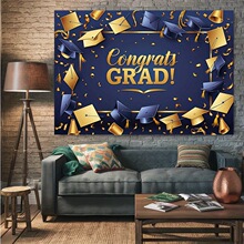 Party Banner Congratulations Grad Themed �羳���I��������