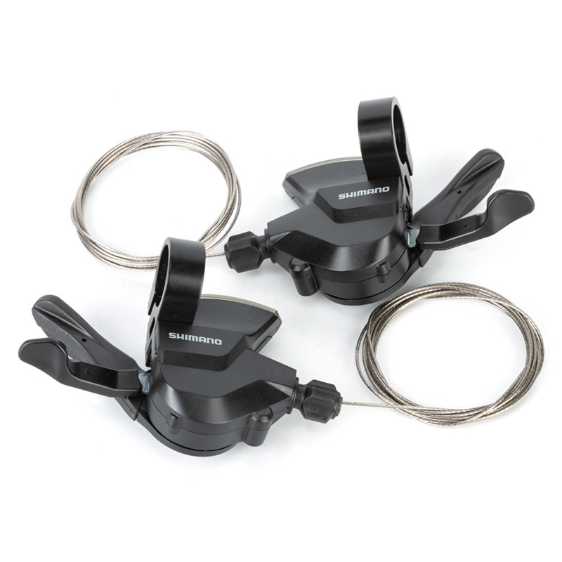 Bicicleta palanca de cambio bicicleta de montaña posicionamiento 24S8SM315 dedo dial mango plano bicicleta de carretera Accesorios