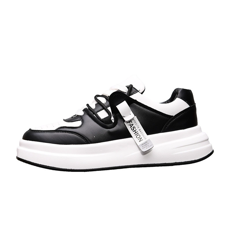 Universal white shoes, footwear, high summer white sneakers platform, genuine leather