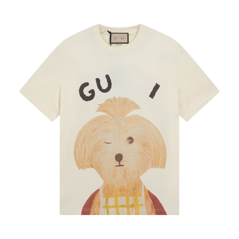 GU クロスボーダー ハイバージョン 25SS 新しい楽しいシリーズ 男女兼用の多用途プリント半袖 T シャツ|undefined