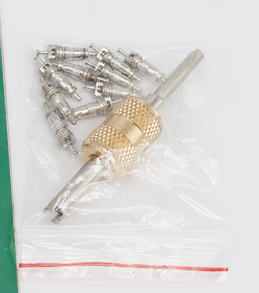 汽车轮胎气门芯扳手套装四合一气门嘴修理安装拆卸工具钥匙电动车|undefined