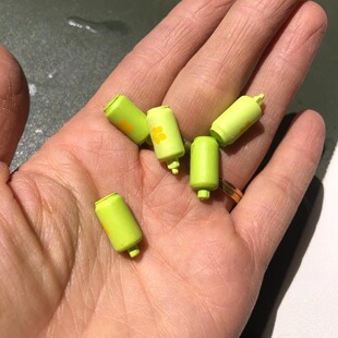 Light Green Bottles, Blind Box Accessories, Bulk Toys, Handmade Materials
