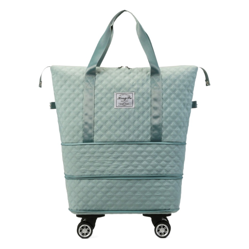 旅行バッグ超大型出産待ち収納乾湿軽便短距離分離フィットネスバッグ刺繍荷物袋プーリー飛行機バッグ