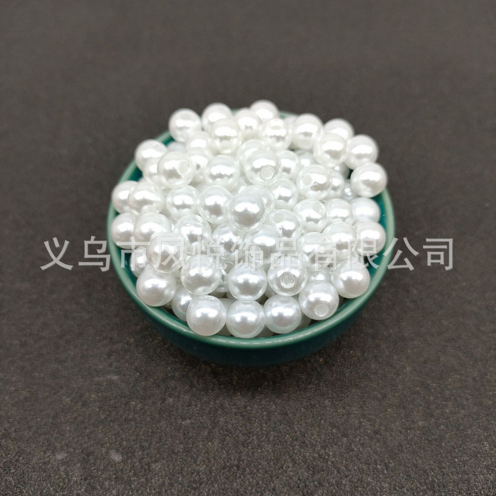 10mm nuevo semi-blanco cuentas de palomitas de maíz de color esmalte de vidrio de alta Blanco roto estalló cuentas sueltas pulsera collar de cuentas de la joyería Accesorios