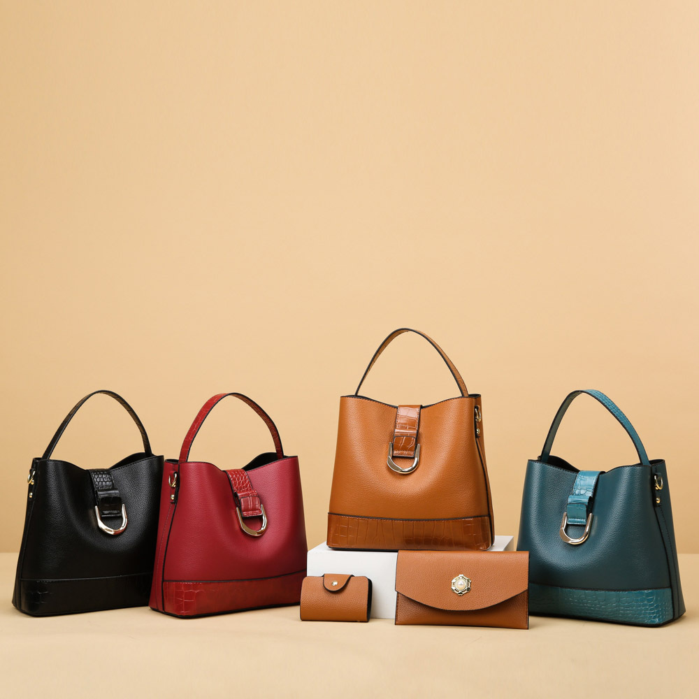 Neu Tote Damen Große Kapazität Dreiteiliges Set Mutter Mode Eine Schulter Umhängetasche_voghion.com