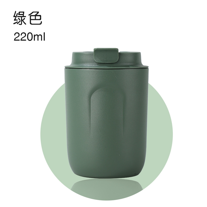 Mini taza de café 316 Acero inoxidable portátil ventosa moda práctico regalo taza tres D Impresión logotipo al por mayor