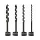 Cross-border Amazon New Version of Field Survival Drill Carpenter Lengthened Hand Drill Black Four-bladed Joko Drill