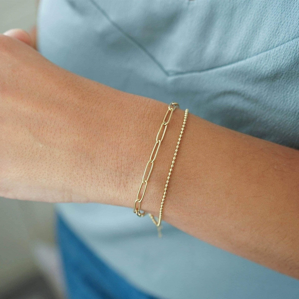 Ion Plating (IP) Gold Plating Process 316 Stainless Steel Ion Plating (IP) Solid Color Simple Style Jewelry Set For Women's