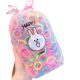 Children's elasticity is good and does not hurt hair small size rubber band baby tie small chirp thumb hair band little girl hair rope hair rope