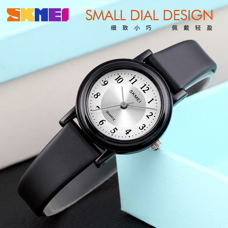 Momentum Simple Girls Quartz Watch Small Black Watch Ladies Watch Fashion Starry Sky Cross-Border Student Watch