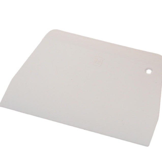 Pan al vapor cuchillo de plástico trapezoidal herramienta raspador de plástico raspador de mantequilla raspador de aceite tablero de corte de bola de superficie