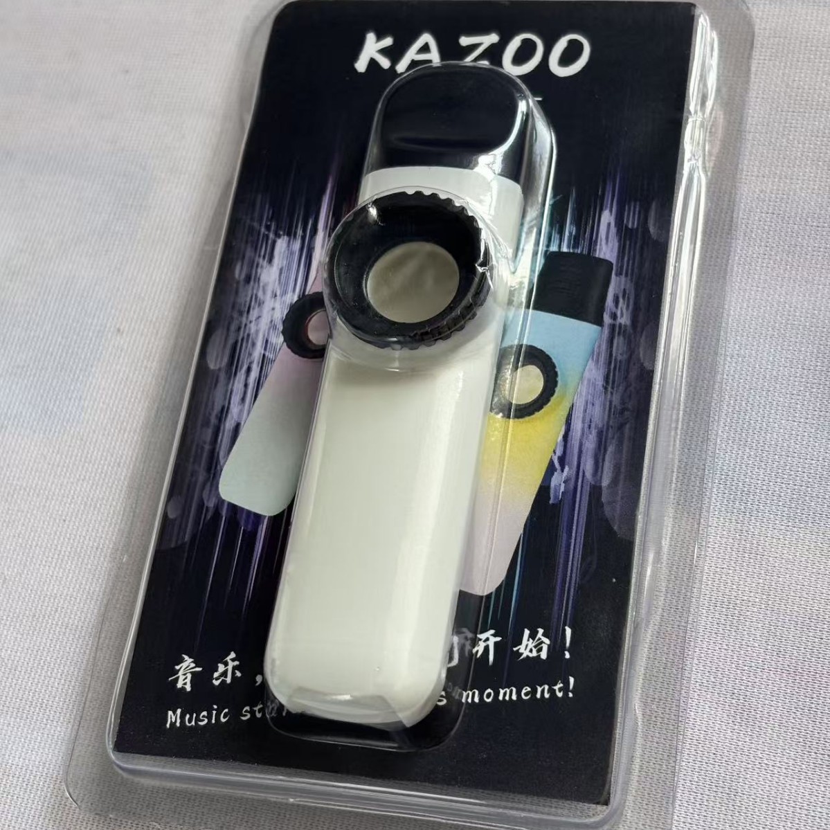 피리 멤브레인이 있는 흰색 끈 블리스 터 포장