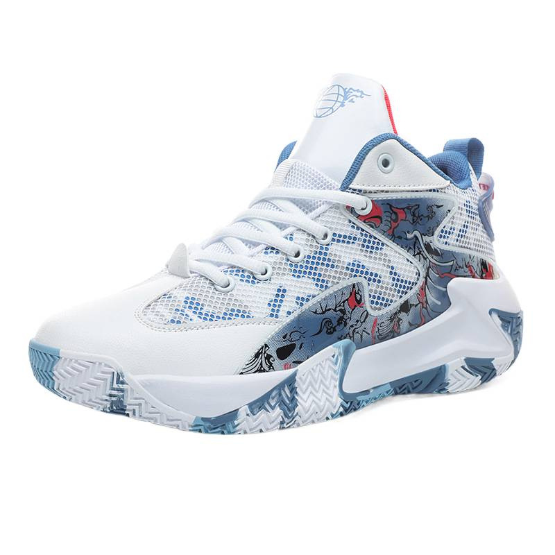 Zapatos de baloncesto masculinos primavera y verano pareja de adolescentes zapatos deportivos de entrenamiento de deportes de estudiantes zapatos de moda de moda para niños