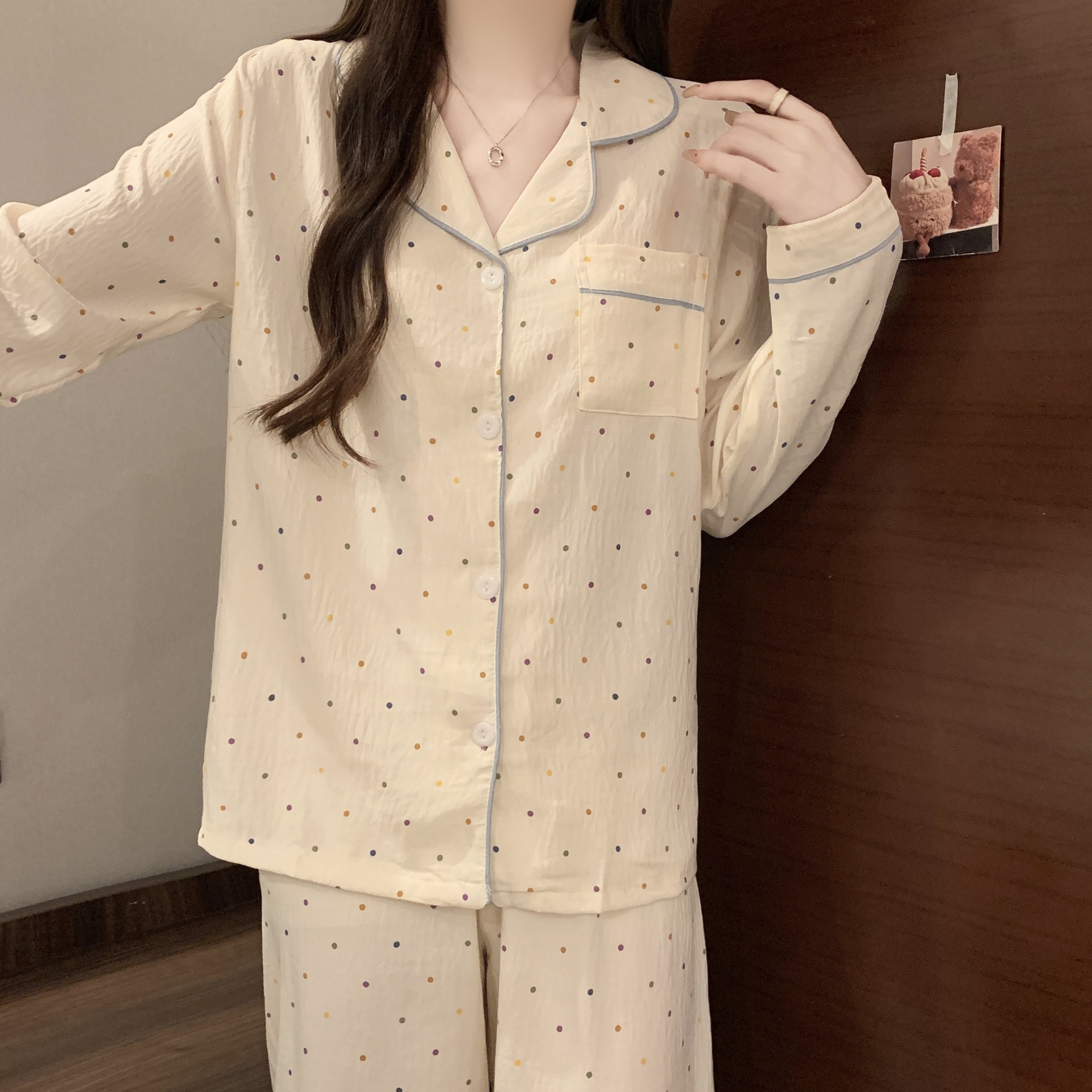 이중 길이: 28#도트