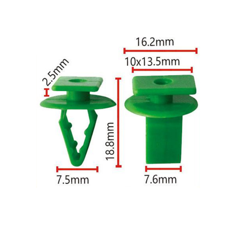 Adecuado para Honda CR-V Fengfan Placa de guía del coche hebilla fija Placa de recogida de agua Placa de guardia hebilla decorativa D112