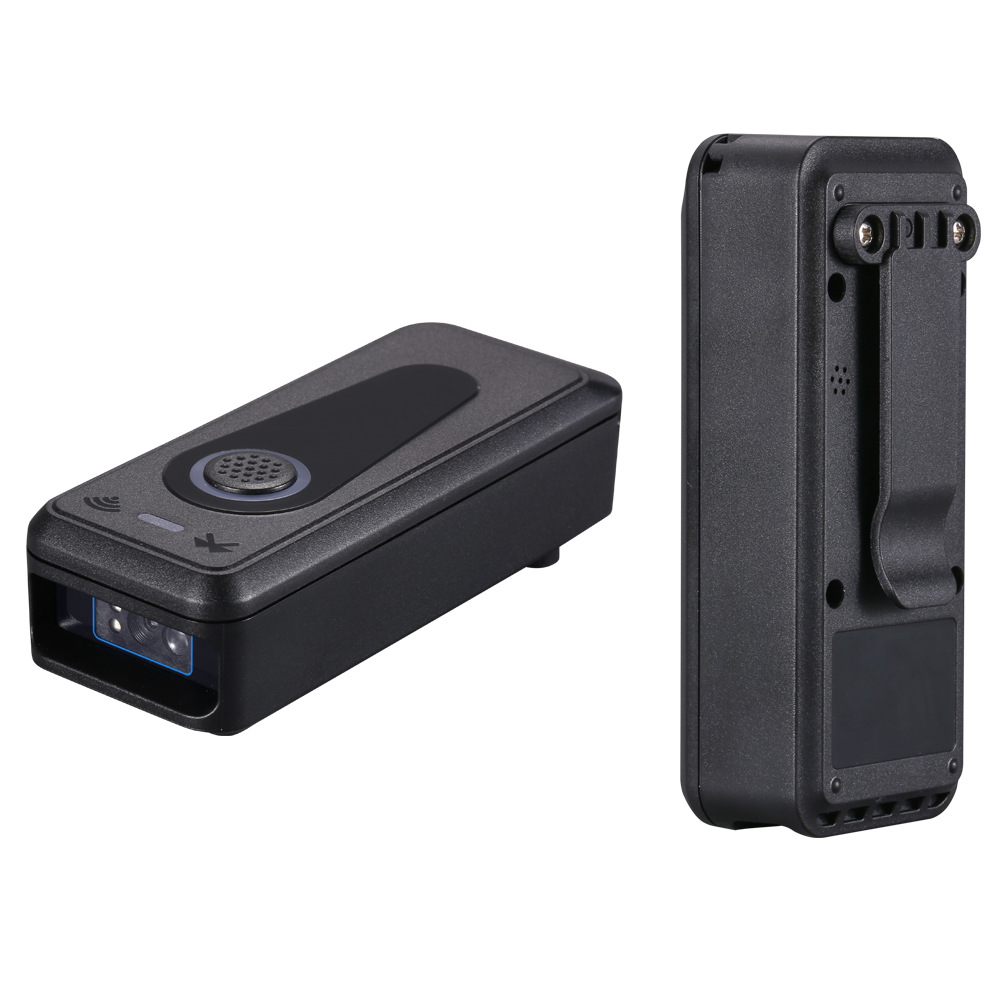 迷你型无线二维码扫描器蓝牙便携式扫码器条形码仓库快递扫码枪