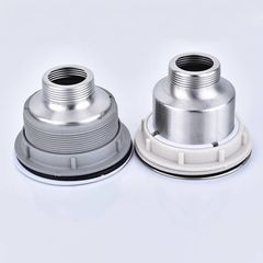 Kitchen sink drainer, single and double drain pipes, stainless steel dish basin, pool cover, cage, water seal cover set