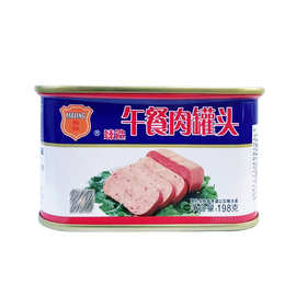 食品罐罐头火锅8g梅林经典美味臻午餐肉罐头方便即食选3中粮19