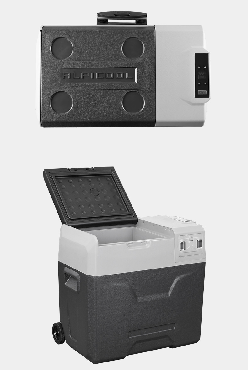 Ice Tiger Compressor Car Refrigerator Car Home Dual-use Refrigeration 12v24v Portable ECX30 Dormitory Small Refrigerator