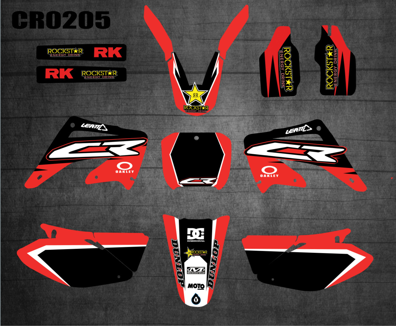 Off-road motorcycle jackets are suitable for 02-12 CR125-250 Honda…