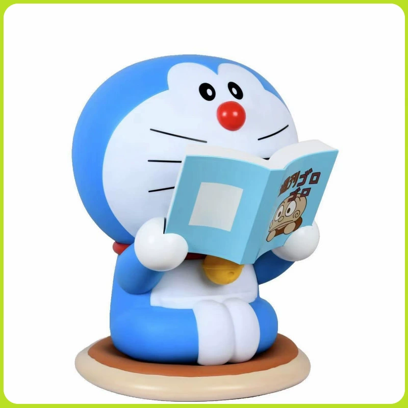 Ночник-игрушка Дораэмон — большая мини-фигура в форме облака, светящийся голубой мультяшный светильник для детей