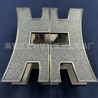 中式铝合金拉手复古展览馆博物馆大厅玻璃大门拉手豪华别墅门把手