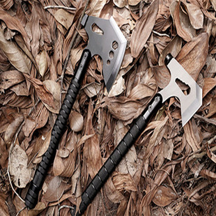 Outdoor Camping Handheld Climbing Ax, Firewood Ax, Fire Ax, Engineer Ax, Wilderness Survival Multifunctional Large Ax