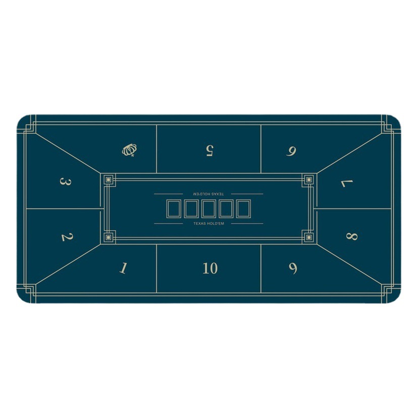 Texas poker estera mantel estera de mesa cuadrada redonda chip estera de goma poker estera de mesa de escritorio estera de Ajedrez de entretenimiento