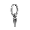 Steel color hanging water droplet 2 (single only)
