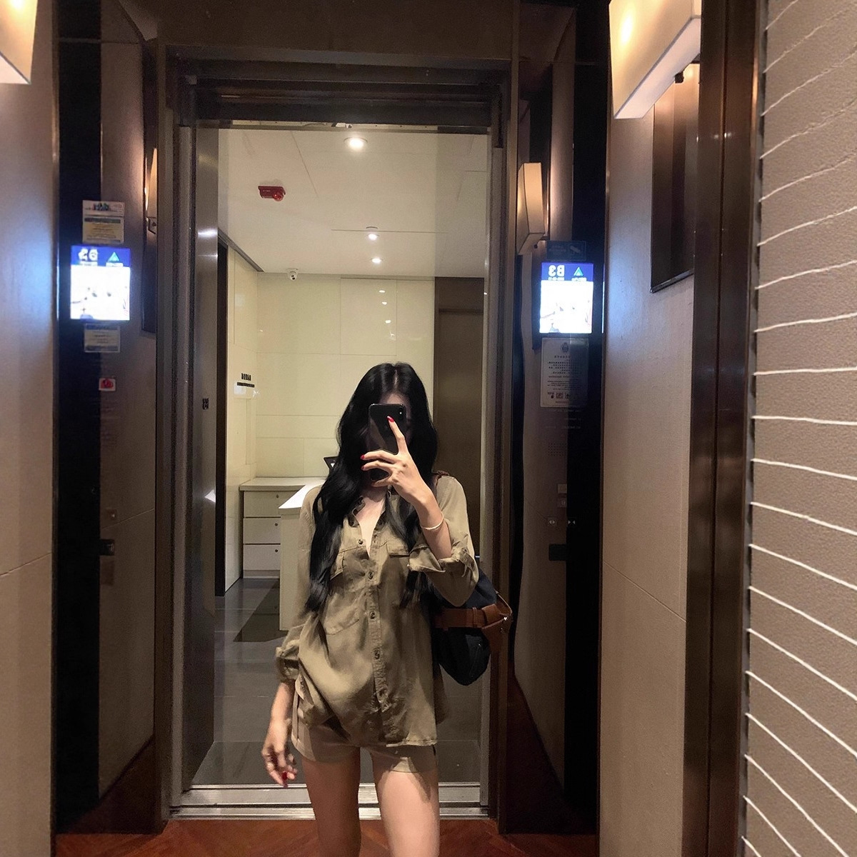 American Retro Polo Collar Long-Sleeved Shirt Jacket for Women Autum Loose Work Shirt Elegant Casual Cardigan Top