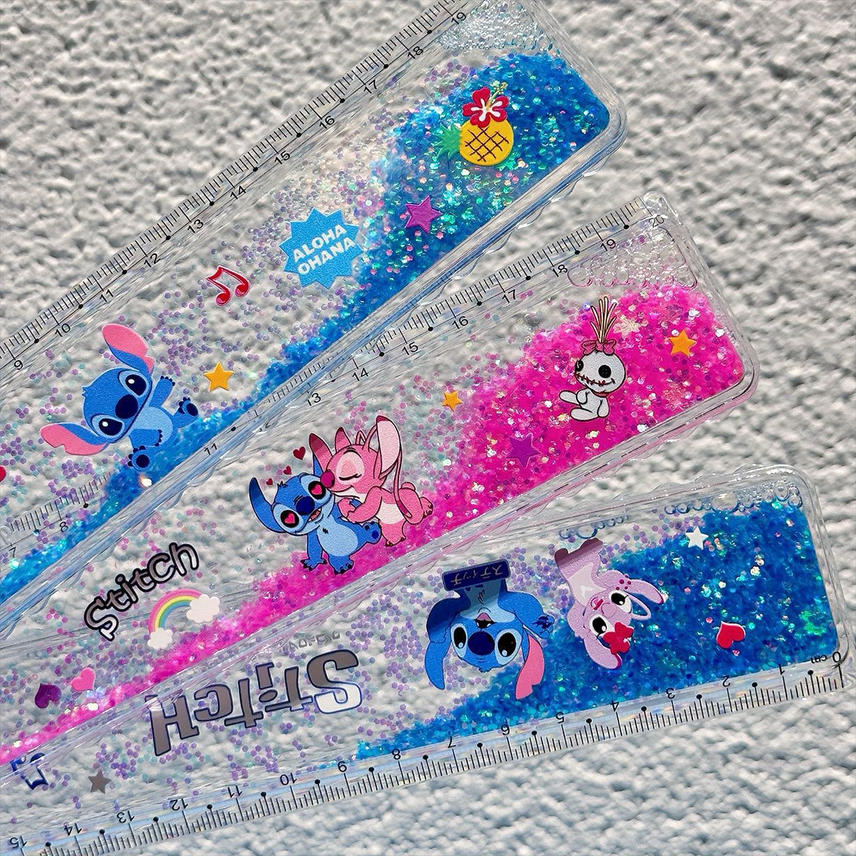 20cm dibujos animados reglas de reducción de presión reglas de escala escala de ondas reglas de altura de la cara estudiantes papelería mayorista