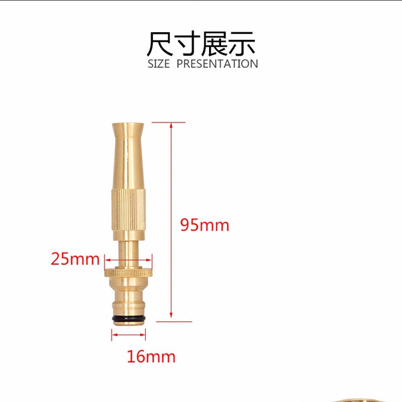 Conector Rápido para Manguera de Lavado 4 y 6 Puntos de Latón, Multiuso, para Grifo y Lavado