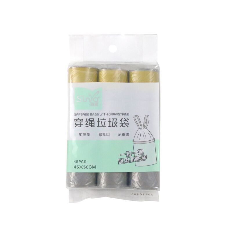 鑫雅巾着式ゴミ袋家庭用商用厚手式自動収納口巻き入れプラスチックゴミ袋工場|undefined