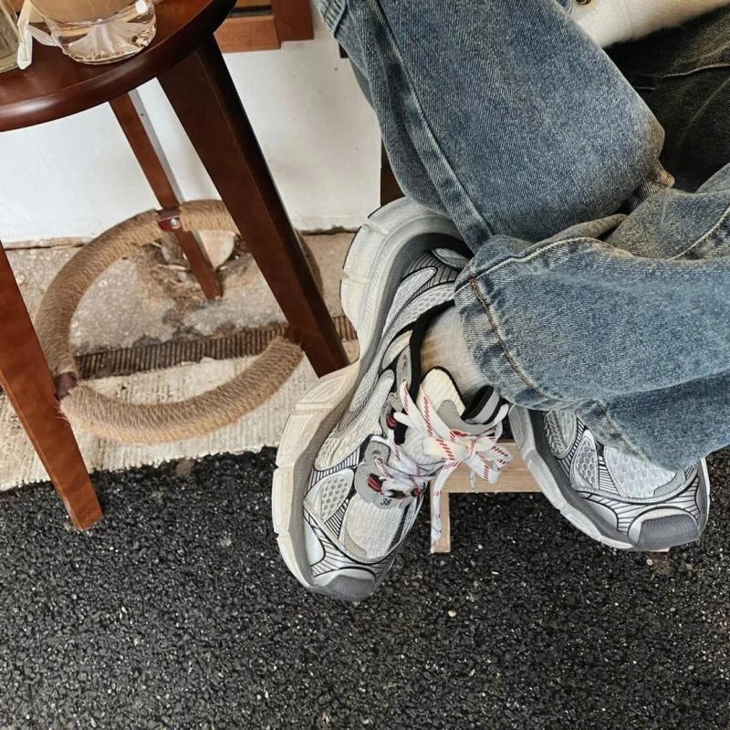 Paris 3Xl Dad Estate Nuovo Nuovo Instagram Trendy Sho Show Suola Spessa Elevazione Sport Casual Uomo E Donna_voghion.com