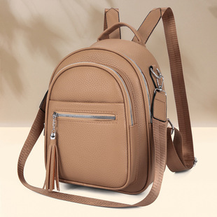 2025 Spring New Fashion Casual Backpack Detachable Shoulder Bag Large Capacity Practical Waterproof Spring Outing Trendy Bag