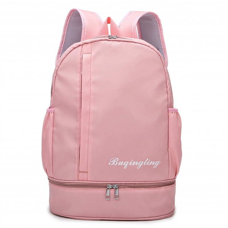 Nuevo bolso de viaje de corta distancia con separación en seco y húmedo transfronterizo, bolso de playa, bolso de almacenamiento de fitness de entrenamiento de gran capacidad, mochila