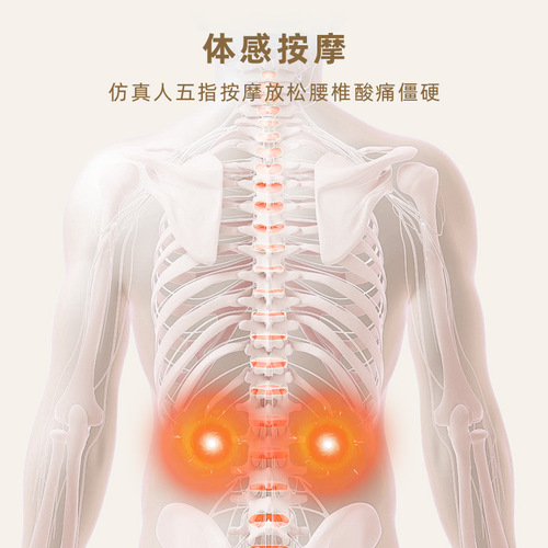 Memory foam cushion office massage lumbar support car chair back cushion waist backrest bedside cushion hot compress