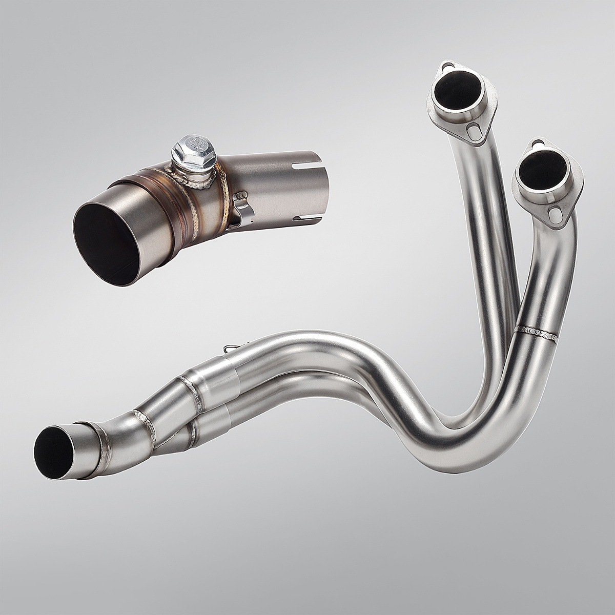 Special ER6F for motorcycle sports car ER6N front section NINJA650 middle section Kawasaki ER6N modified exhaust pipe whole section