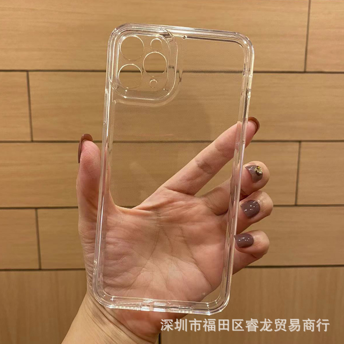 Apple 11Promax 공간 쉘-투명