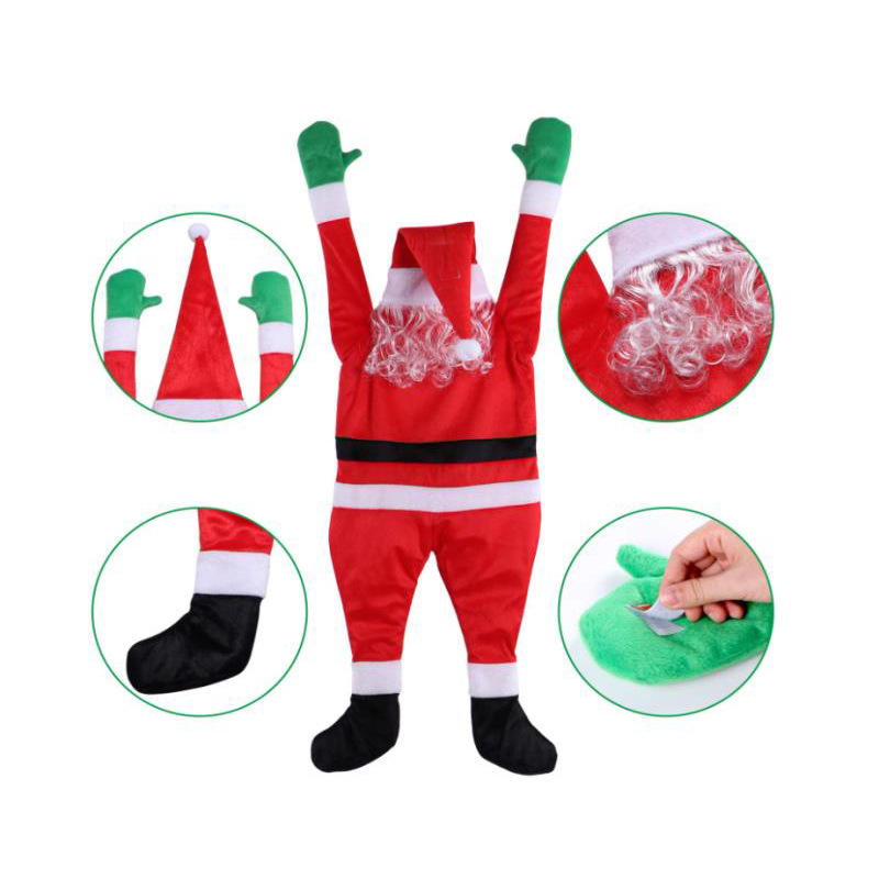 Christmas Santa Claus Cloth Party Decorative Props display picture 1