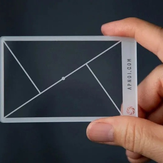 Golden Ratio/Fibonacci Composition View Finder 取景定位尺