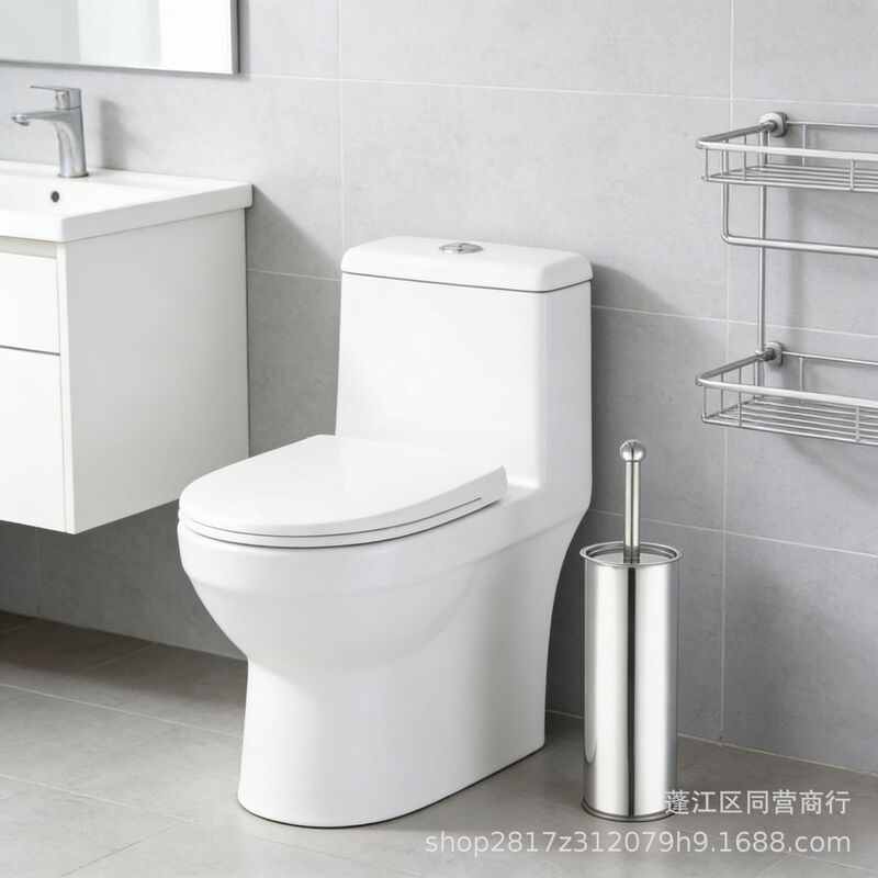Factory Direct Supply, Cross-Border Sourcing, Household Cleaning Products, Stainless Steel Toilet Brush Set for Cleaning Every Corner of the Bathroom Factory Direct Supply, Cross-Border Sourcing, Household Cleaning Products, Stainless Steel Toilet Brush Set for Cleaning Every Corner of the Bathroom