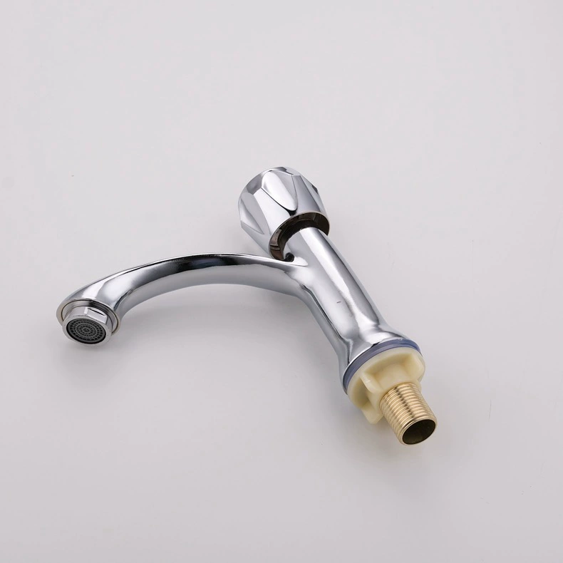 Одновп wash Basin Faucet with Switch для ванной —Large Desktop Basin