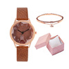 Fashionable belt, watch for leisure, quartz bracelet, suitable for import, Korean style, simple and elegant design
