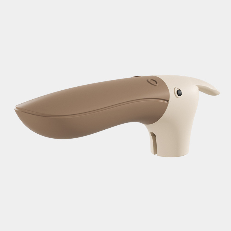 32202 birdie door handle-coffee color