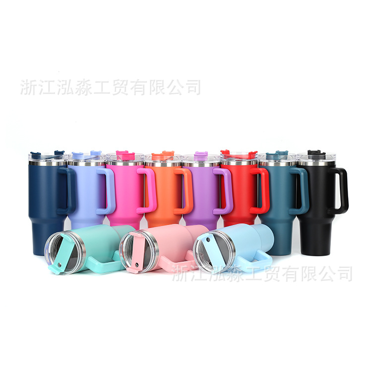 Transfronterizo nuevo 40oz 304 de acero inoxidable de doble capa taza de la taza del coche taza de helado taza de cerveza