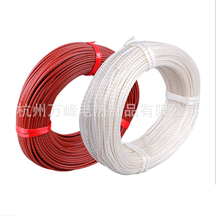 工厂批发电地暖发热线 铁氟龙地暖加热线 碳纤维地暖线